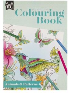 Fin malebog i mandala stil med smukke dyr