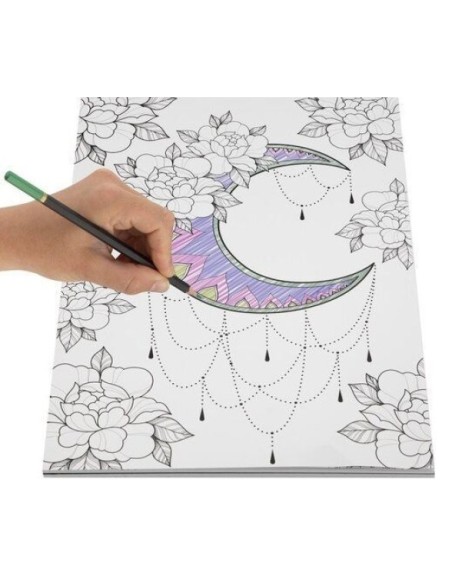 flot malebog med bohemia tegninger