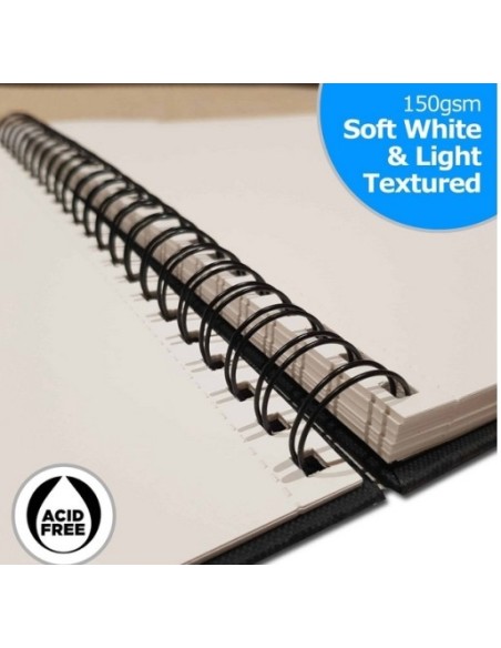 Flot Zieler spiral skitsebog i A4