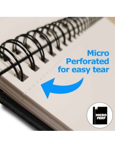 Flot Zieler spiral skitsebog i A4