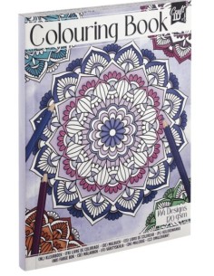 Malebog Mandala – Blomst (20,5 x 15,7 cm, 120 g) god kvalitet