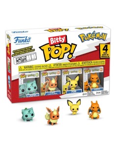 Funko Bitty POP! Pokémon samle figurer Serie 3 – 4-pak