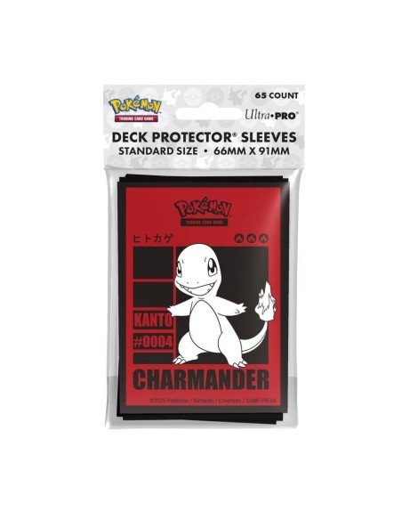 Seje deck lommer Pokémon Charmander Protector (65 stk.)