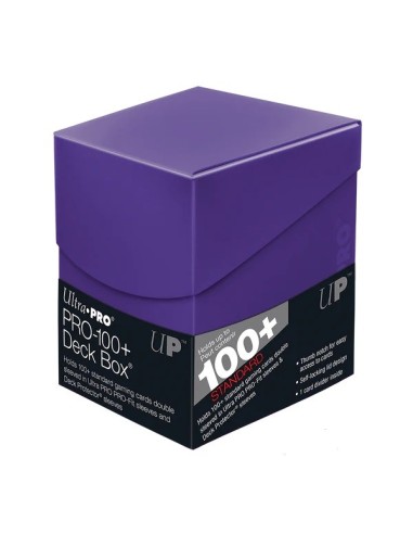 Ultra PRO Eclipse PRO 100+ Deck Box – Royal Purple til samlekort