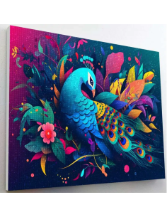 Skab et smukt kunstværk med dette flotte 5D Diamond Painting kit