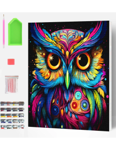 Skab et smukt kunstværk med dette flotte 5D Diamond Painting kit 2