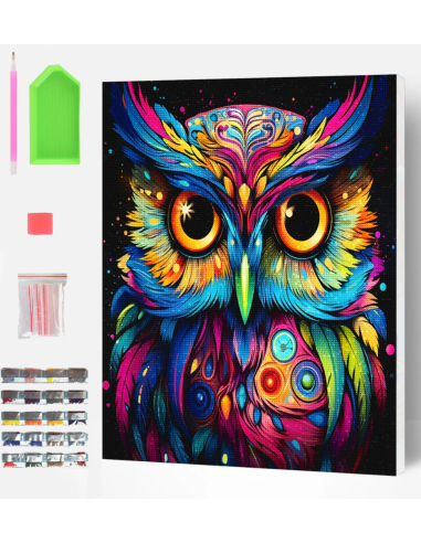 Skab et smukt kunstværk med dette flotte 5D Diamond Painting kit