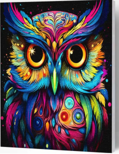 Skab et smukt kunstværk med dette flotte 5D Diamond Painting kit