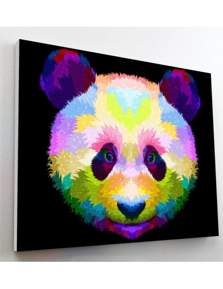 Smukt diamond painting kit på lærred