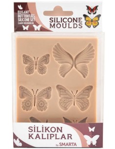 Smarta silikoneform til selvhærdende ler