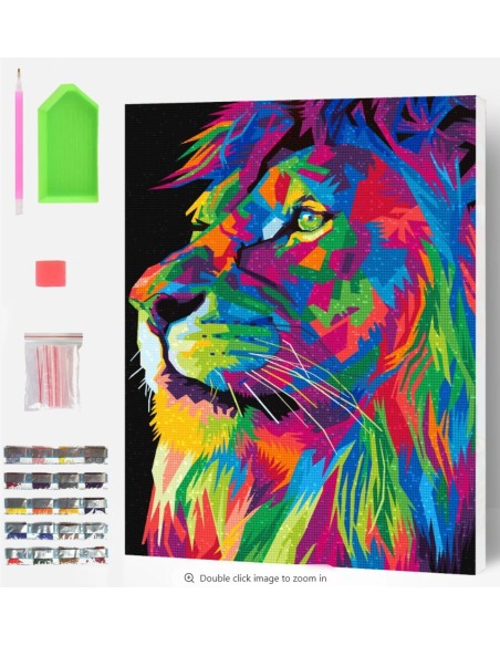 Skab et smukt kunstværk med dette flotte 5D Diamond Painting kit