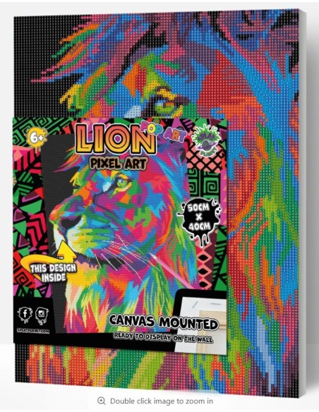 Skab et smukt kunstværk med dette flotte 5D Diamond Painting kit