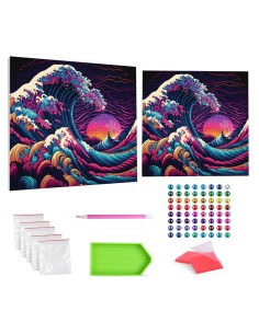Smukke motiver på lærreder i diamond painting. 2