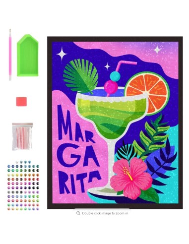 Skab et smukt kunstværk med dette flotte 5D Diamond Painting kit