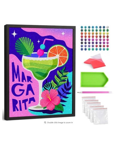 Skab et smukt kunstværk med dette flotte 5D Diamond Painting kit