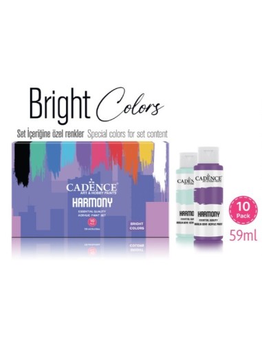 Harmony Essential Quality – Akrylmalingssæt 10 x 59 ml