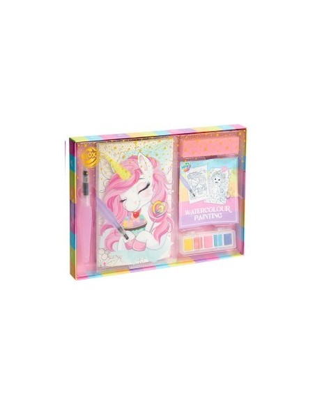 slip kreativiteten løs med Moxy Watercolour Painting Set