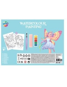 slip kreativiteten løs med Moxy Watercolour Painting Set 2
