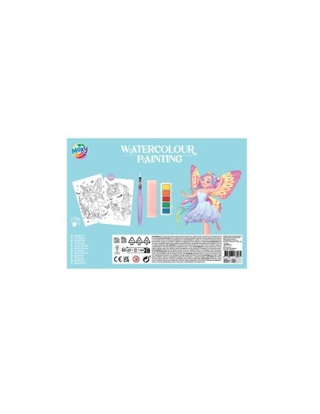 slip kreativiteten løs med Moxy Watercolour Painting Set