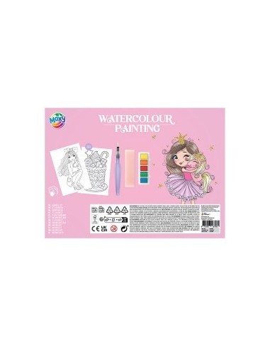 Slip kreativiteten løs med Moxy Watercolour Painting Set