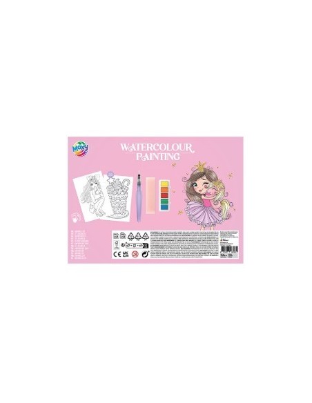Slip kreativiteten løs med Moxy Watercolour Painting Set