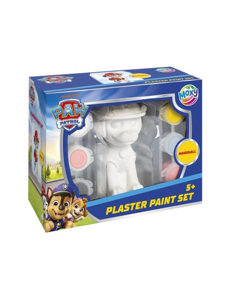 Gør den kreative stund ekstra sjov med Paw Patrol gipssæt fra Moxy.