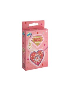 Moxy Diamond Painting Nøglering –  Lav din egen funklende hjerte