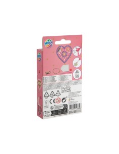 Moxy Diamond Painting Nøglering –  Lav din egen funklende hjerte 2