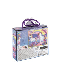 jovt og farverigt Moxy Puzzle Girls puslespil med 45 brikker 2