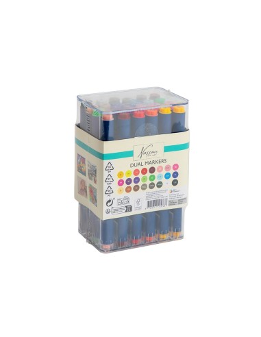 Slip kreativiteten løs med Nassau Dual Markers
