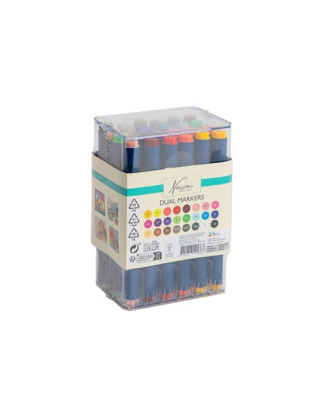 Slip kreativiteten løs med Nassau Dual Markers