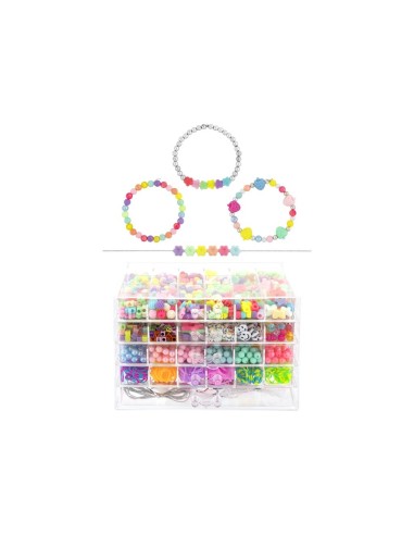 mere end 3000 perler og tilbehør