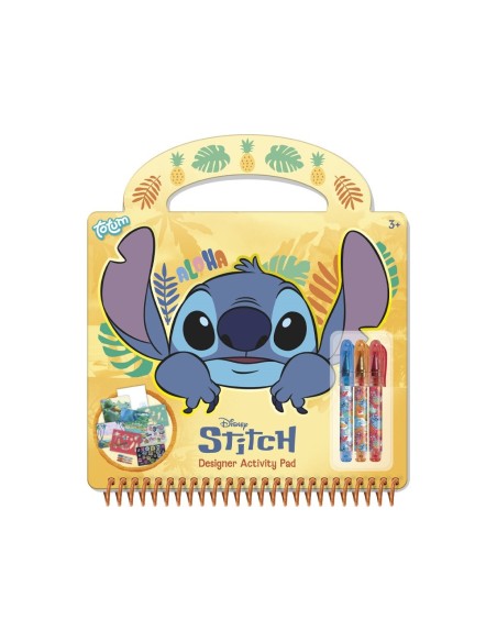 Slip kreativiteten løs med denne fine STITCH Designer Activity Pad