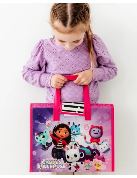 Tag kreativiteten med på farten med denne Gabby's Dollhouse taske