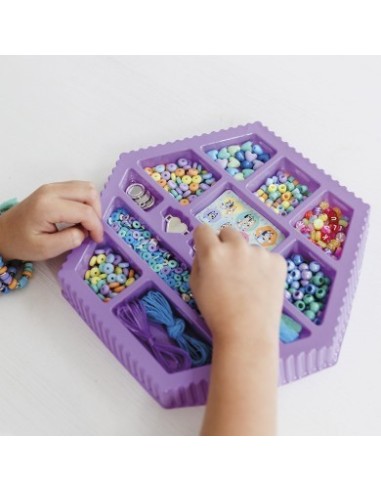 av dine egne farverige armbånd med dette søde Bluey Bead Creations