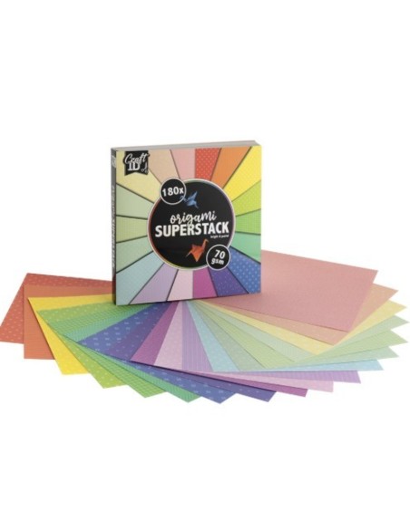 Ideelt til origami, papirfigurer, dekorationer og andre kreative emner