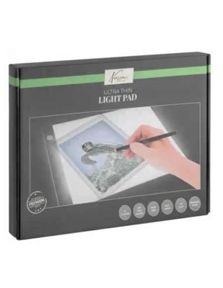 Nassau Fine Art A4 LED Lightpad – Dæmpbar