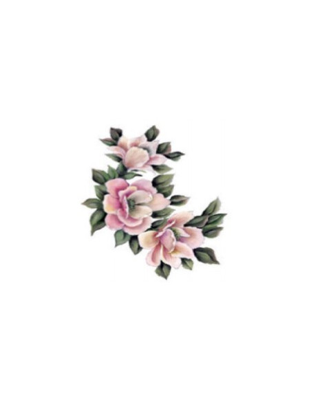 Transfer G160 Blomst 17x25 cm