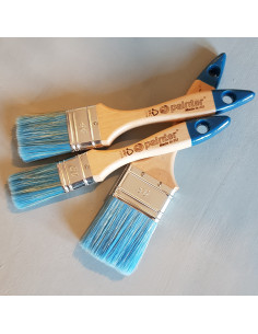 Painter blå pensel 3 størrelser