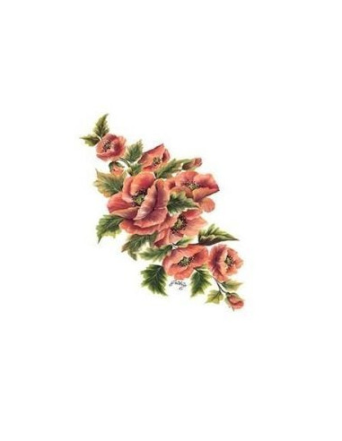 Transfer G-94 blomster 17x25 cm