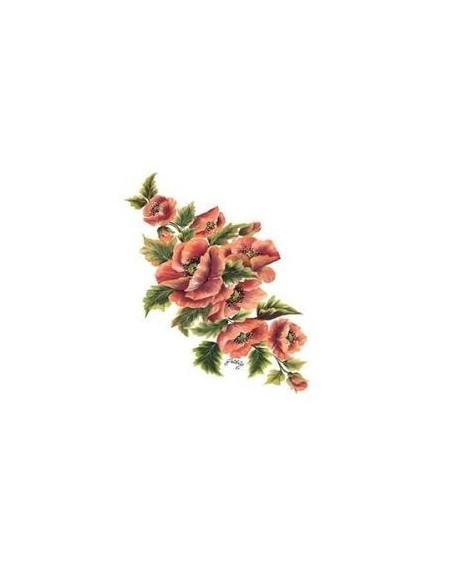 Transfer G-94 blomster 17x25 cm
