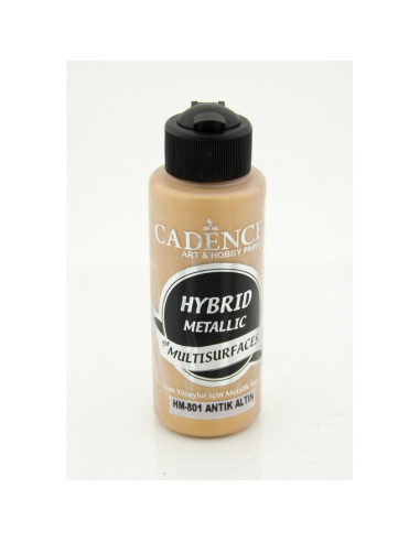 Hybrid metallic maling 801 Altin/Antik Guld 120 ml