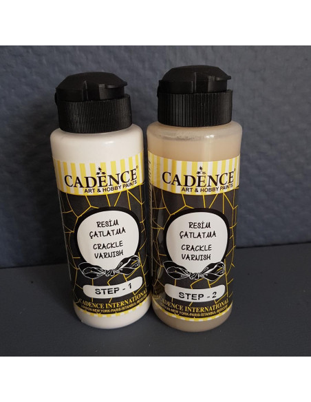 Cadence Krakeleringlak 2 trin 2x120 ml