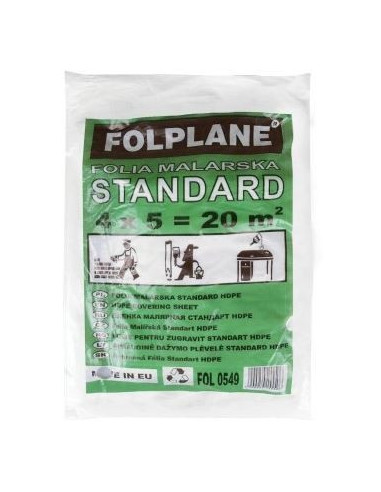 Plast afdækning 4x5 m