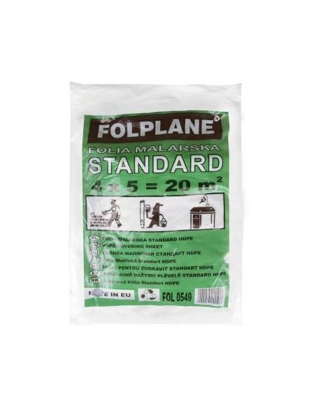 Plast afdækning 4x5 m