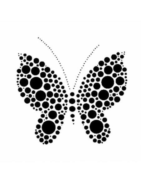 Cadence stencil SN 11 sommerfugl 25x36 cm