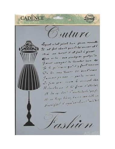 Stencil 21x30 cm Couture AS-455