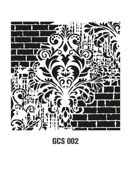 Cadence stencil GCS002 mønster 45x45 cm