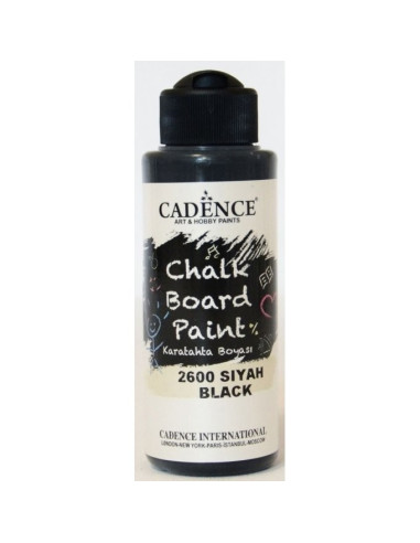 Tavlelak Sort / Black 2600 120 ml
