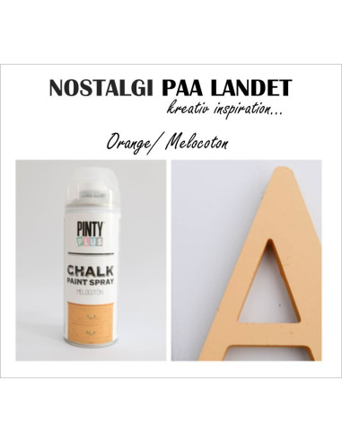 Melocototon / Orange Pinty Plus kalkmaling spray